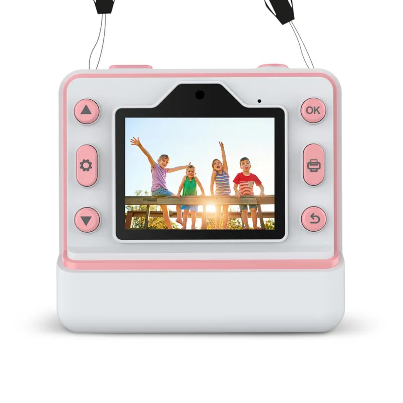 xblitz-flash-pink-kinder-sofortbildkamera-mit-thermodrucker image 3