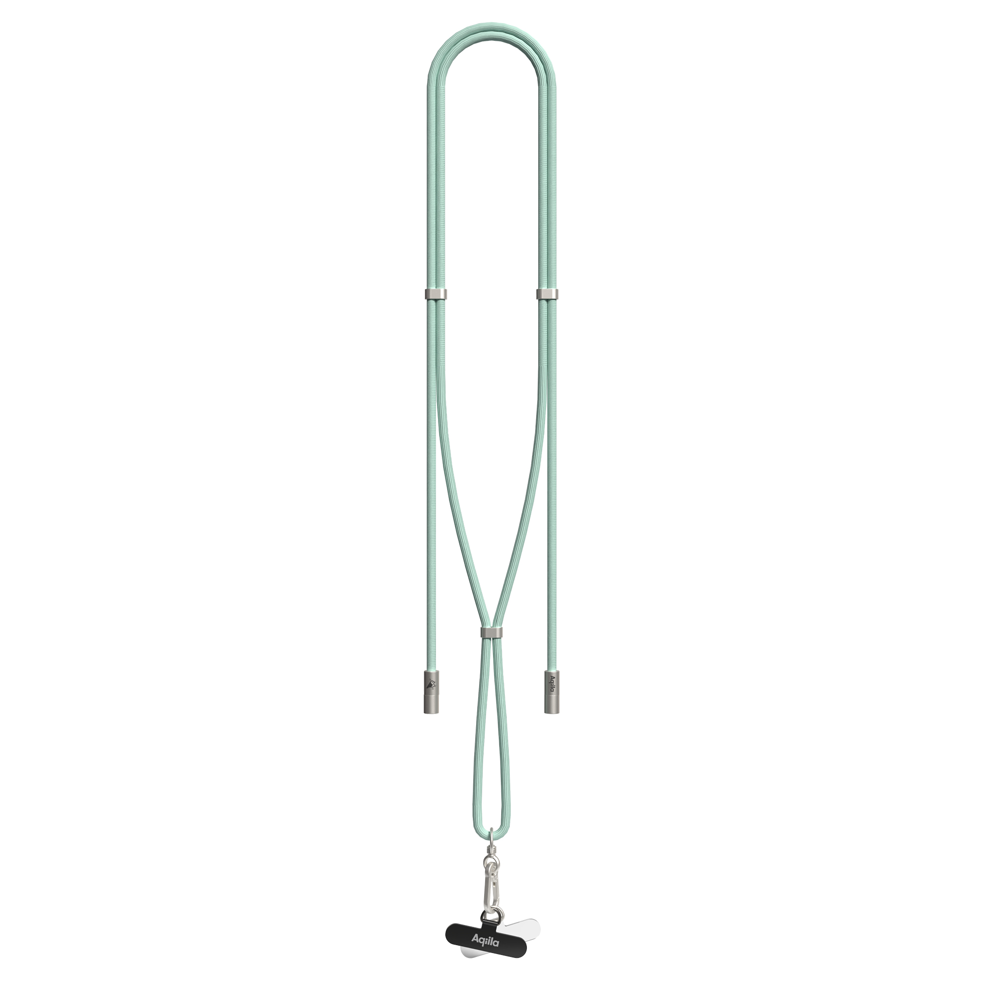 aqiila-lanyard-power-cable-usb-c-ladekabel-umh-ngeband-gr-n image 1