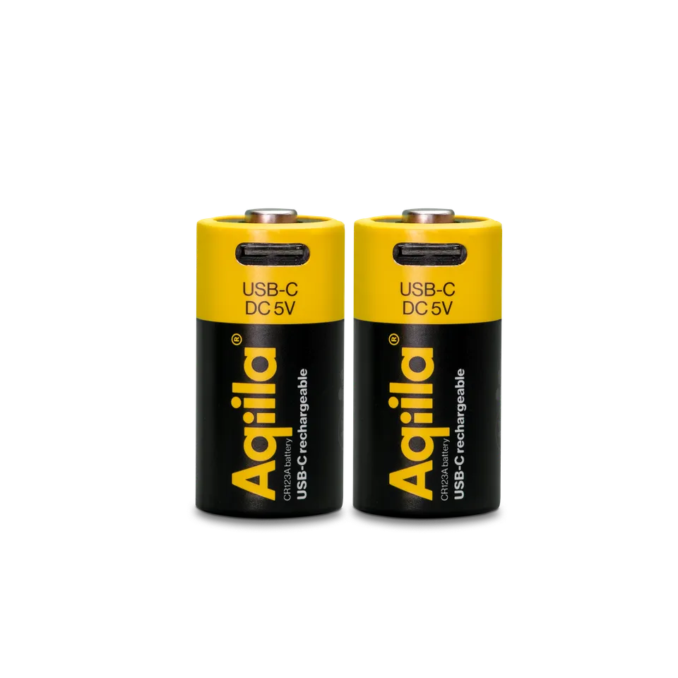 aqiila-cr123a-usb-c-akku-3v-750mah-2-st-ck image 1