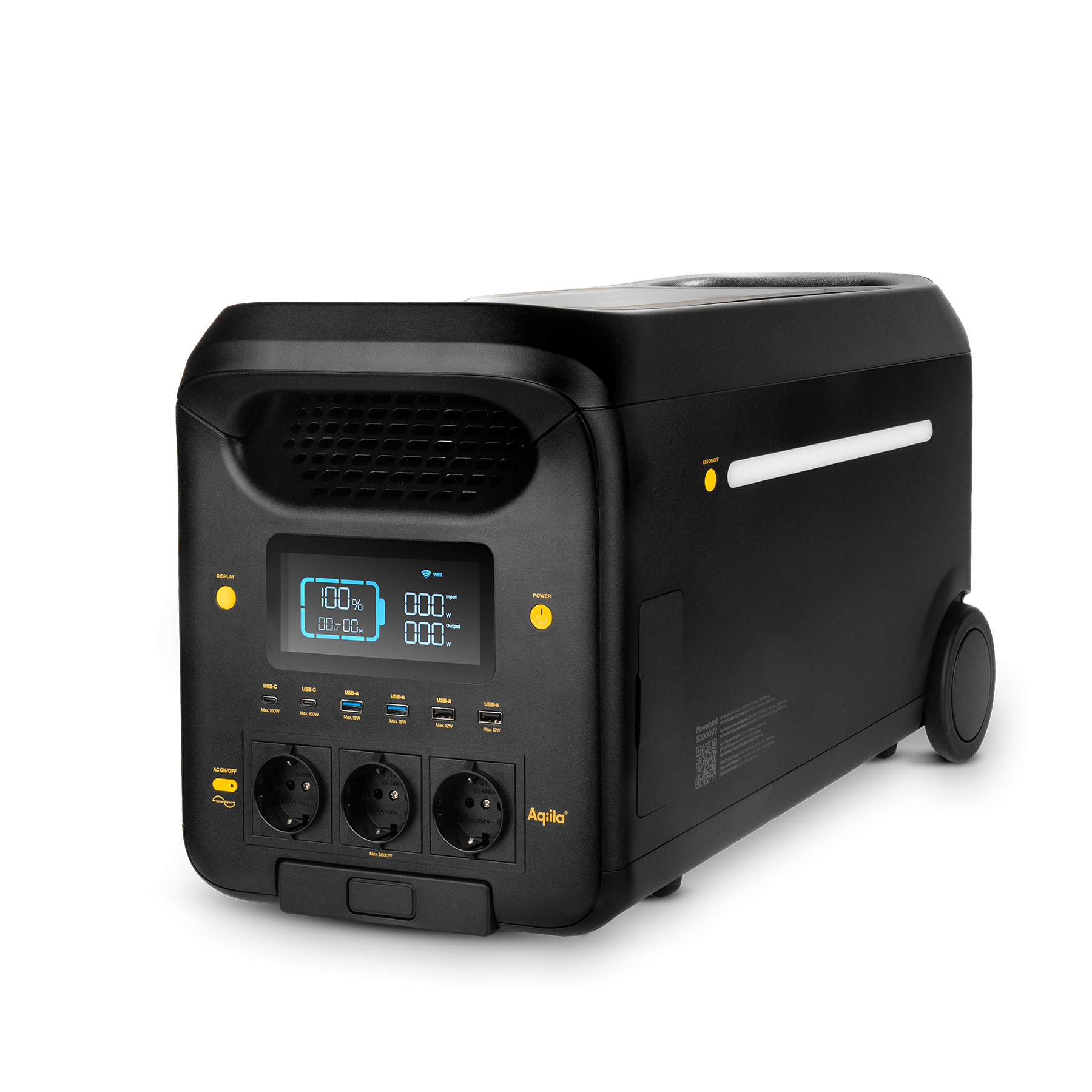 aqiila-powerbird-s3000v2-powerstation-2560wh-3000w image 1