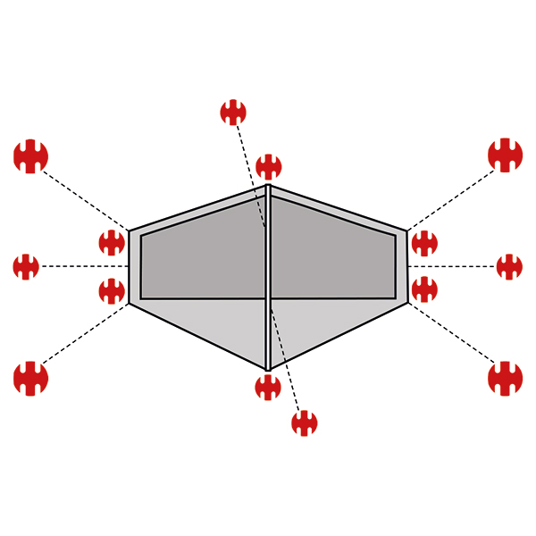 swiss-piranha-ultralight-peg-set-f-r-fj-llr-ven-abisko-lite-1-12-teilig image 1