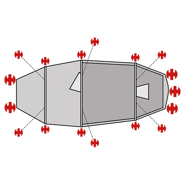 swiss-piranha-ultralight-peg-set-f-r-helsport-lofoten-trek-camp-3-5 image 1