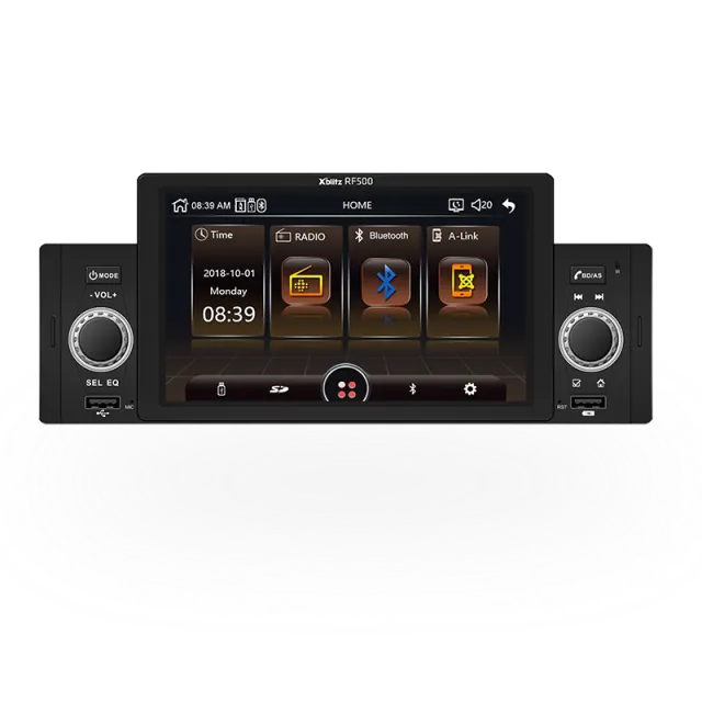 xblitz-rf500-cam-autoradio-5-zoll-touchscreen-mit-kamera image 1