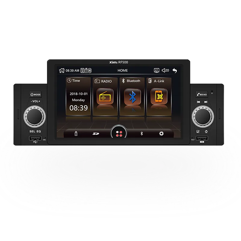 xblitz-rf500-cam-bluetooth-autoradio-mit-5-zoll-touch-und-r-ckfahrkamera image 1