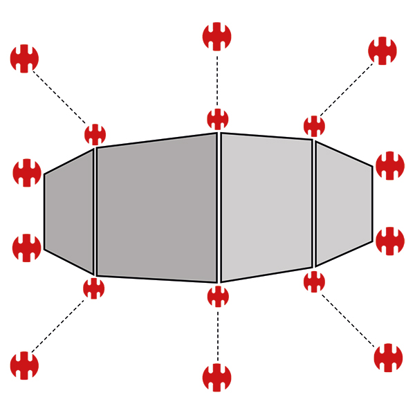 swiss-piranha-ultralight-peg-set-f-r-hilleberg-anjan-gt image 2