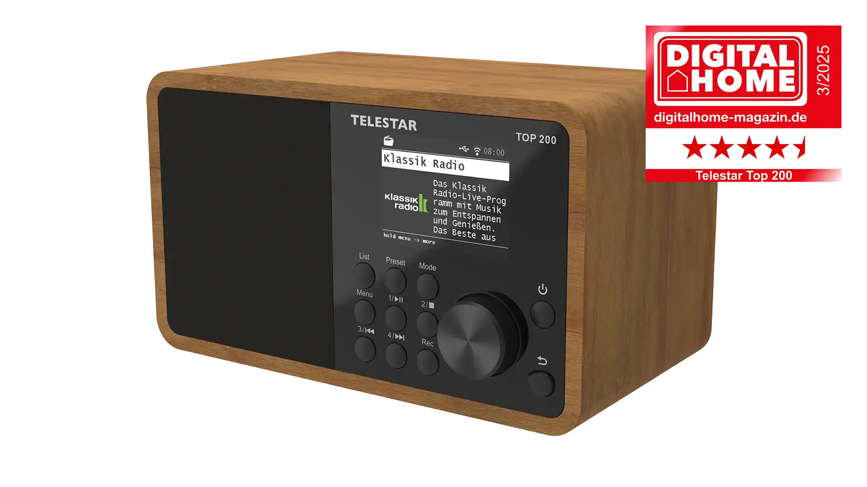 telestar-top-200-holz-multifunktionsradio-dab-internetradio-bluetooth image 1