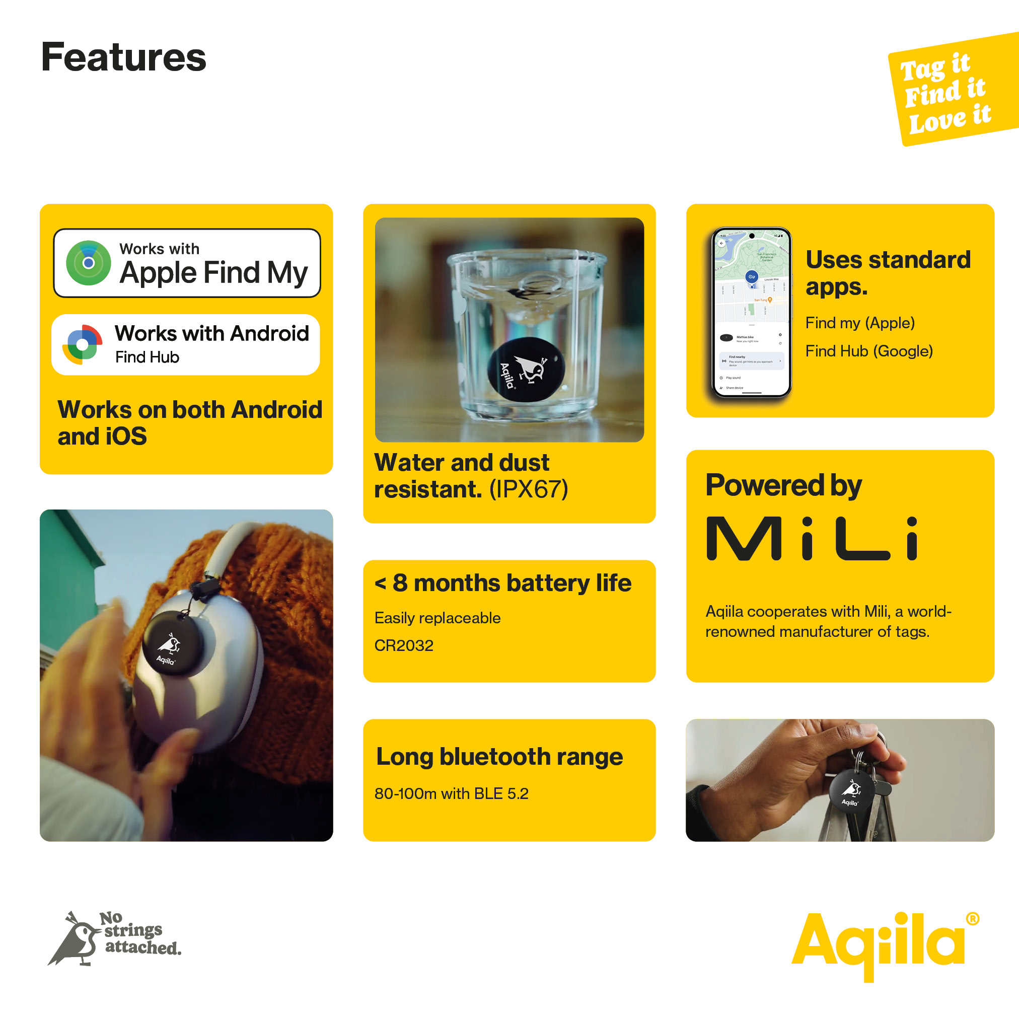 aqiila-tagbird-item-finder-mit-halterung image 8