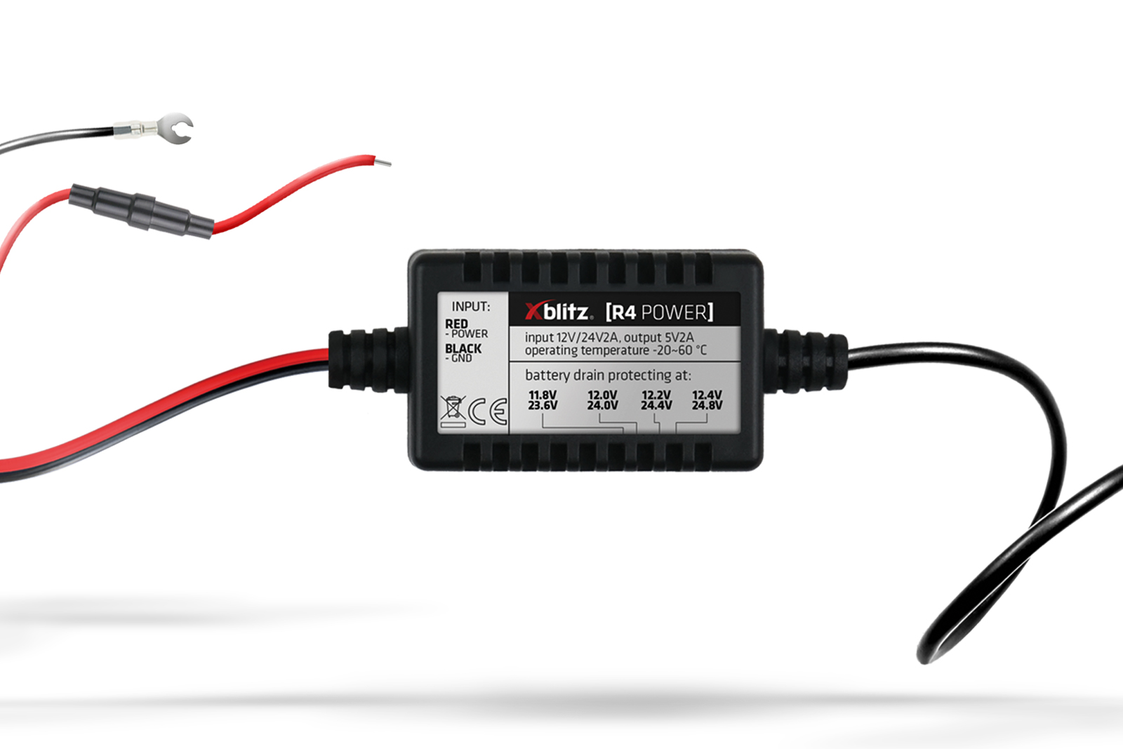 xblitz-r4-power-dauerstrom-adapter-f-r-dashcam image 1