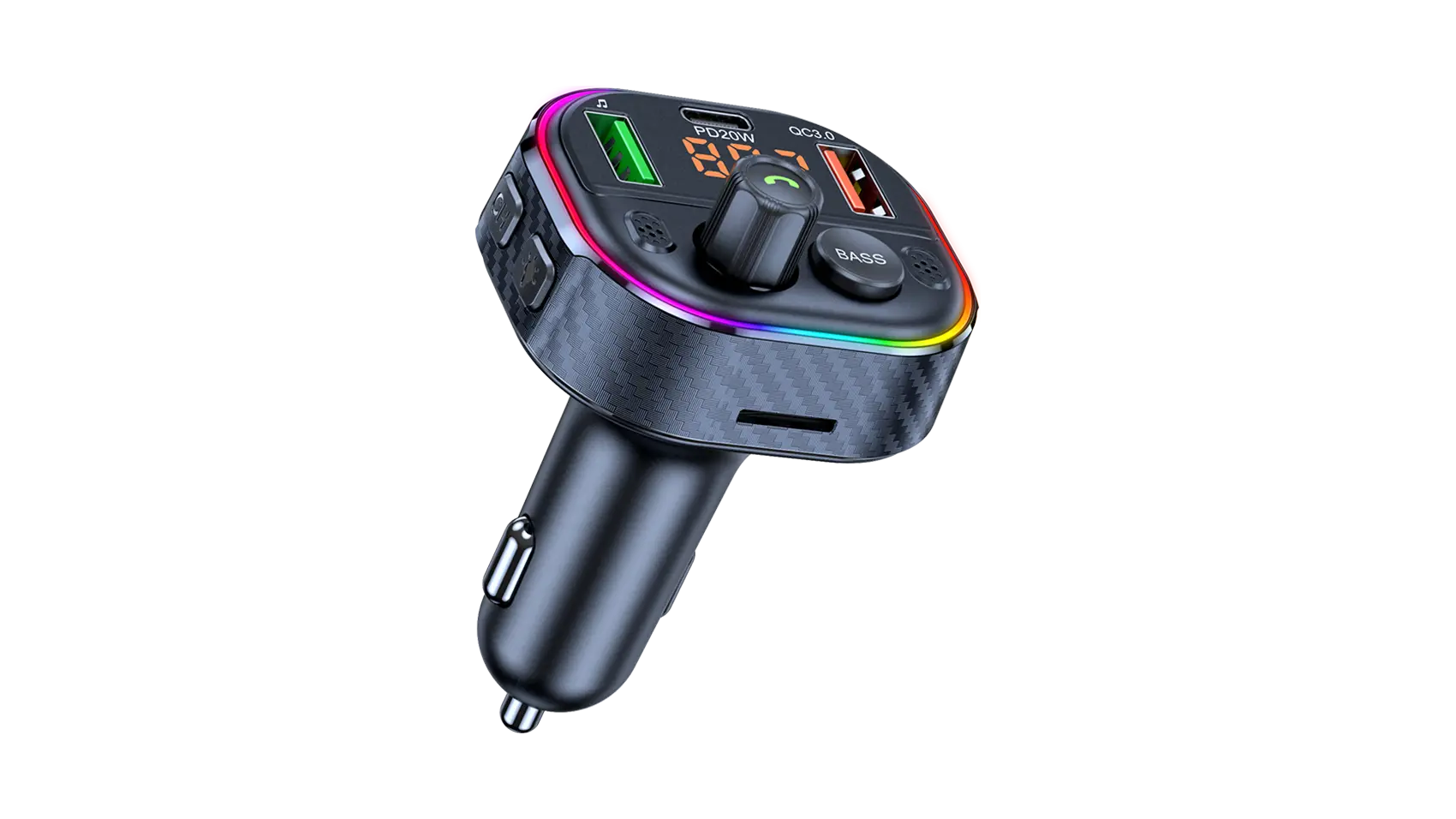 telestar-fm-t1-fm-transmitter-bluetooth-kfz-adapter-f-r-autoradio image 1