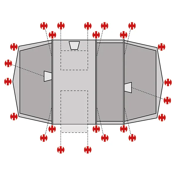 swiss-piranha-ultralight-peg-set-f-r-helsport-gimle-family-4-24x-rt150 image 1