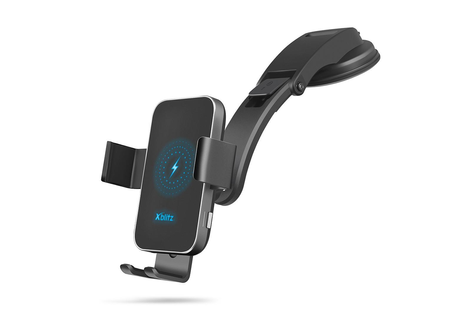xblitz-g850-pro-handyhalter-mit-wireless-charging-und-saugnapf image 5